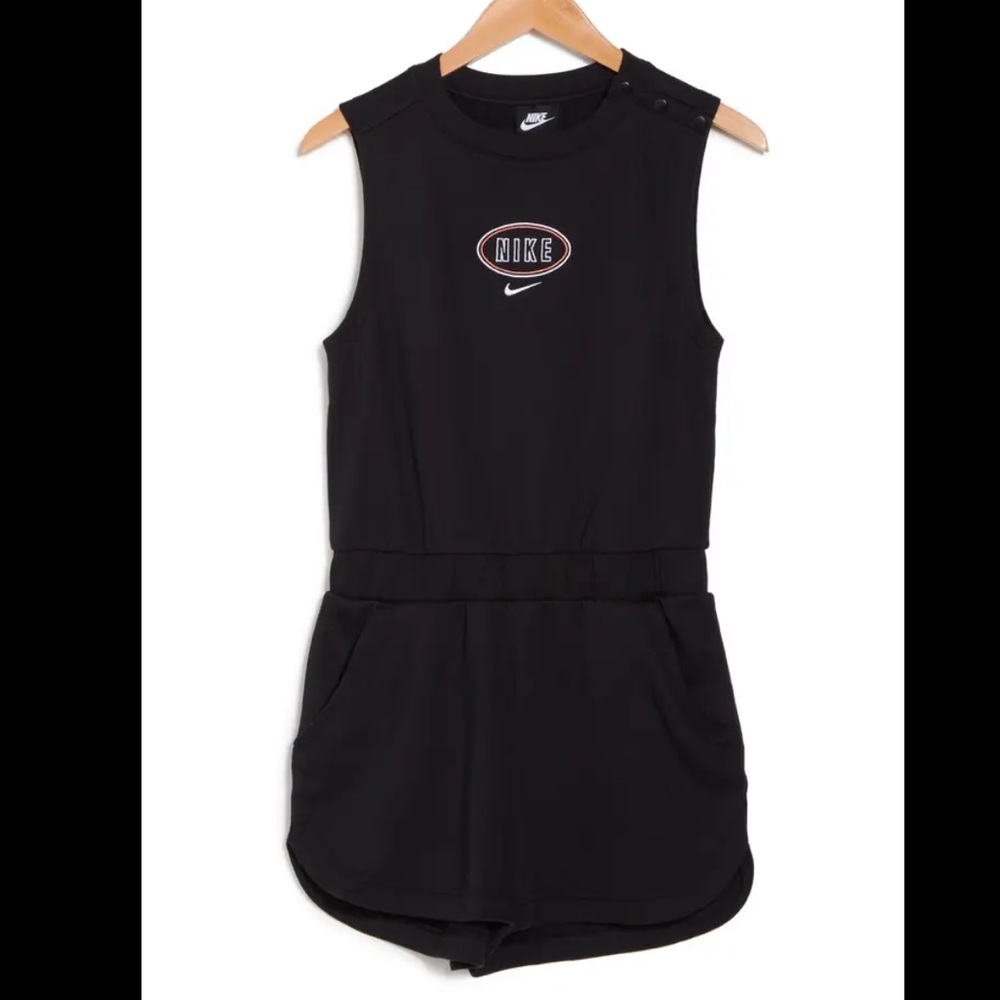 SOLD BNWT Nike Sleeveless Button Short Romper